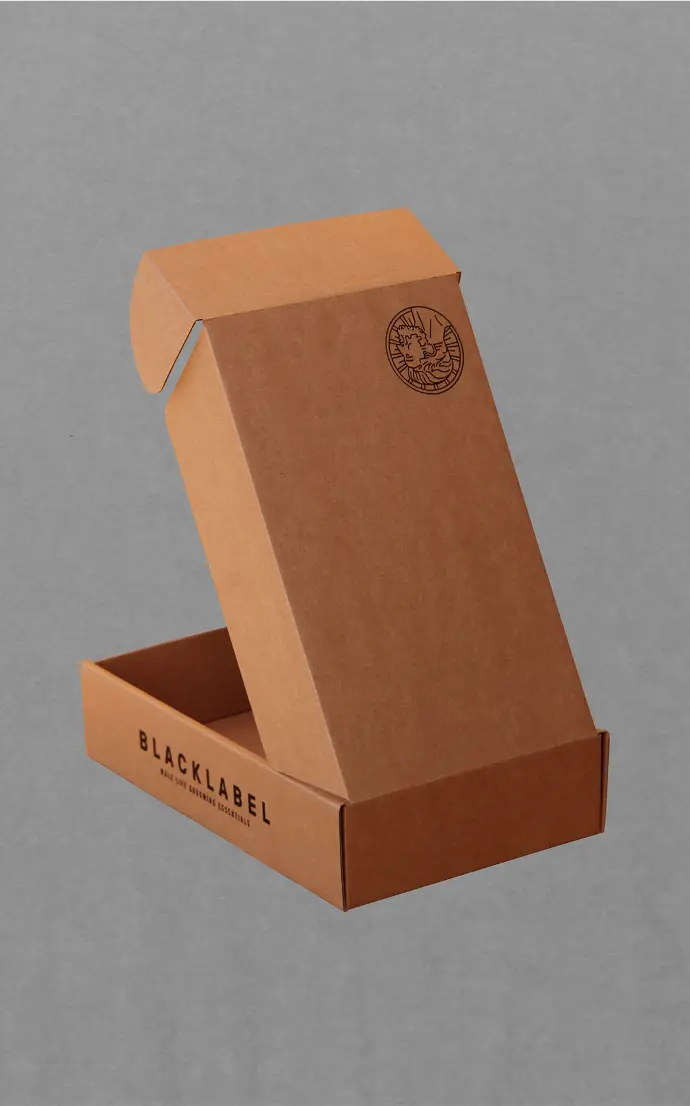 Custom Printed Postal Boxes in Eco-friendly Inks